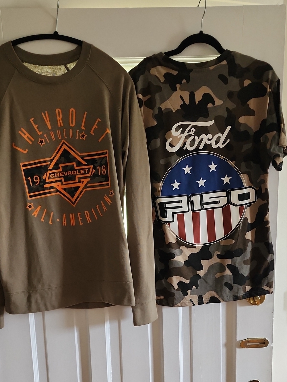 All-American Mens Olive Green Graphic Sweatshirt